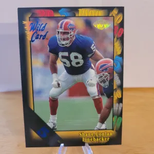 1992 Wild Card 5 Stripe Shane Conlan