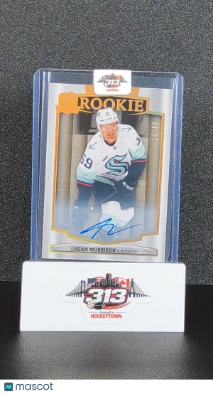 2024-25 Upper Deck The Cup Logan Morrison #137 Gold Spectrum Auto /36