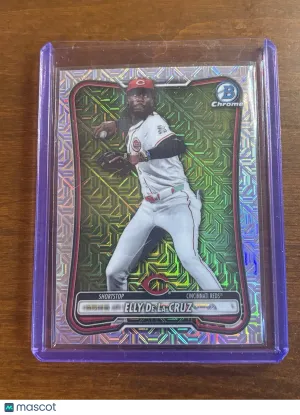 2026 Bowman Elly De La Cruz #44 Mojo Refractor Parallel/Variety Topps