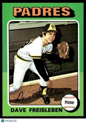 1975 Baseball Card Dave Freisleben #37