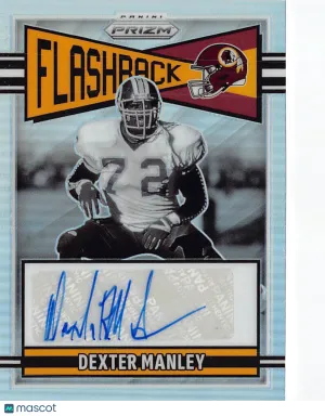 2025 Panini Prizm Dexter Manley Flashback Signatures Autograph /199 #FLA-DMY Washington Redskins
