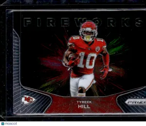 2020 Panini Prizm Fireworks Tyreek Hill #4