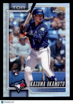 2026 Topps Chrome Kazuma Okamoto #78 Topps Refractor RC