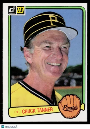 1982 Donruss Chuck Tanner Charles William Tanner Jr. #124