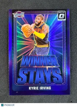 2024-25 Donruss Optic 10 Kyrie Irving Winner Stays Purple Cleveland Cavaliers