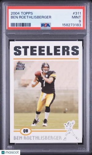 2004 Topps Ben Roethlisberger #311 front