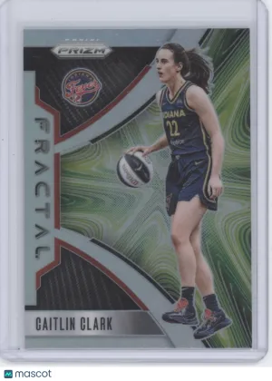 2026 Panini Prizm Caitlin Clark #7 Fractal Silver