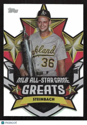 2025 Topps All Star Game Terry Steinbach #ASGG-38 All-Star Game Greats