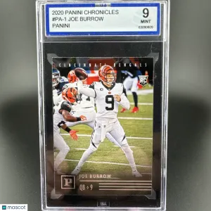 2020 Panini Chronicles Joe Burrow #PA1 [Base] Rookie ISA 9