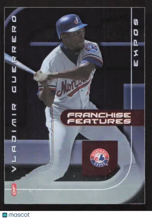 2002 Donruss Best of Fan Club Vladimir Guerrero #FF-07 Franchise Features SN