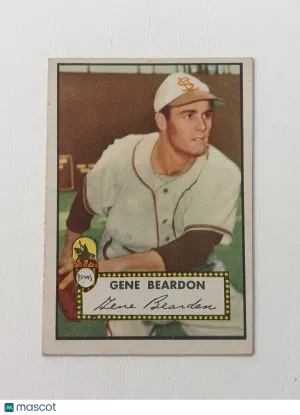 1952 Topps Gene Bearden #229