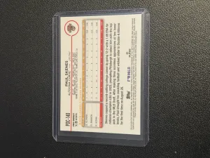 2024 Topps Pro Debut Paul Skenes Topps Chrome Prospect Card back