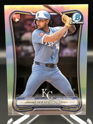 2026 Bowman Chrome No.75 Red RC Jac Caglianone Rookie Card