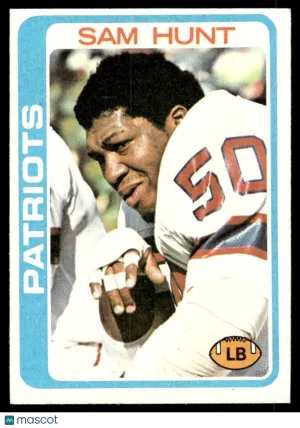 1978 Football Sam Hunt #461