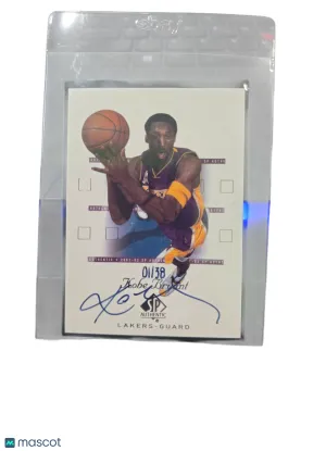 2002-03 Upper Deck SP Authentic Kobe Bryant #38 01/38