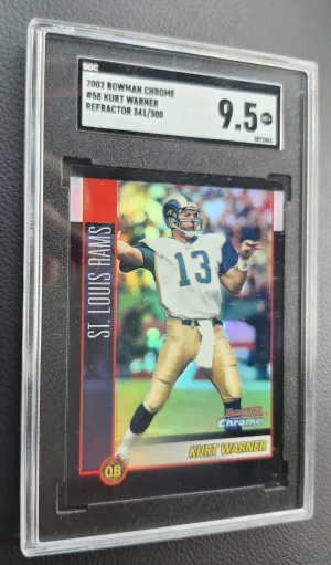 KURT WARNER BOWMAN CHROME /500