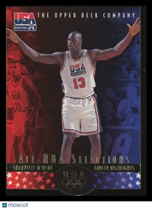 Shaquille O'Neal 1996 Upper Deck USA Basketball #18SO2 Olympics USA Basketball