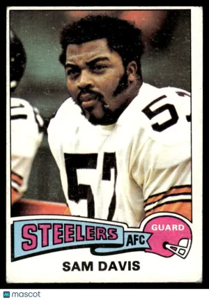 1975 Football Sam Davis #152