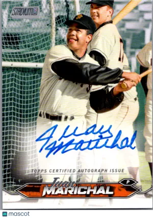 2024 Topps Stadium Club Juan Marichal #SCBA-JMR Auto