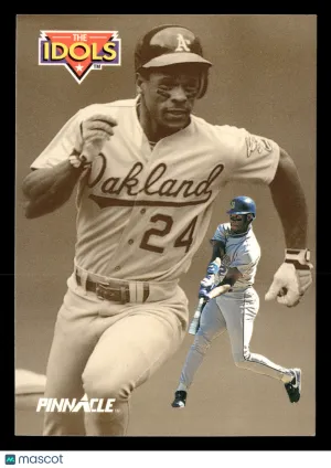 1992 Pinnacle Ken Griffey Jr. Rickey Henderson #283