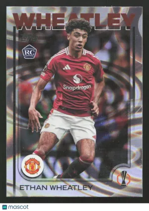 2024-25 Topps UEFA Club Competitions Ethan Wheatley #180 Rain Drops RC