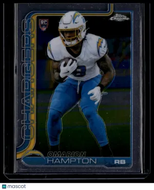 2025 Topps Chrome Omarion Hampton #324 Rookie