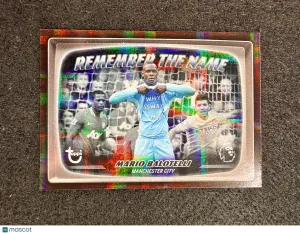 2026 Topps Flagship Premier League Mario Balotelli #RTN 3 Remember The Name