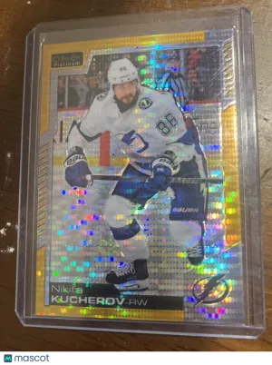 2020/21 O-PEE-CHEE PLATINUM #3 NIKITA KUCHEROV SEISMIC GOLD 06/50