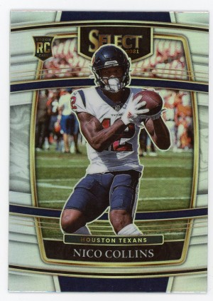 2021 Select Nico Collins Rookie Concourse Prizm #69