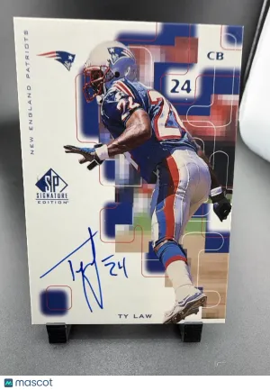 1999 Upper Deck SP Signature Edition Ty Law #TL