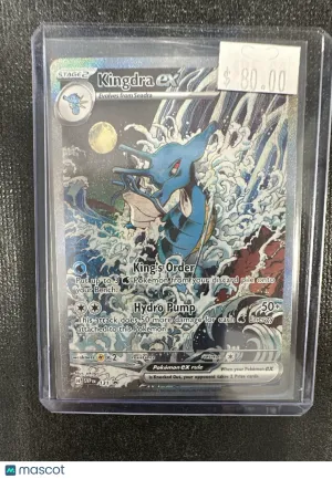 Scarlet & Violet Kingdra EX Holo Black Star Promo FA #SVP EN 131