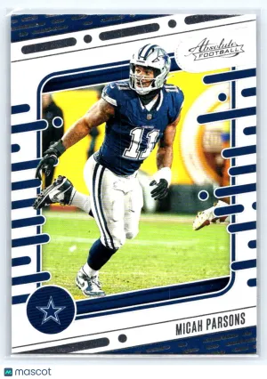 2024 Panini Absolute Micah Parsons #28 Retail Dallas Cowboys