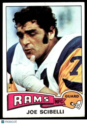 1975 Football Joe Scibelli #386