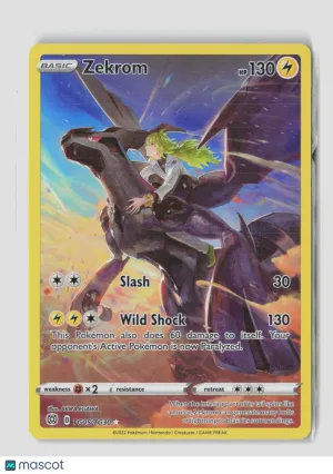 Pokemon 2022 Brilliant Stars Zekrom CHR #TG05/TG30
