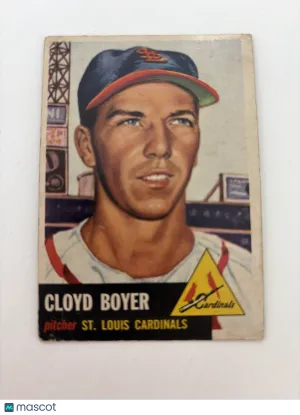 1953 Topps Cloyd Boyer #60 VG-EX