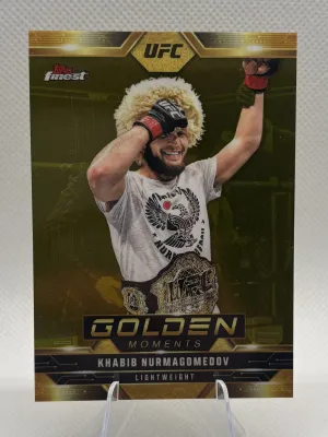 2025 Topps Finest UFC Golden Moments Khabib Nurmagomedov #GM-15