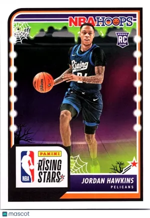 2024 Panini NBA Hoops Haunted Hoops Jordan Hawkins #288 RC