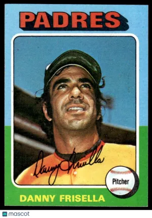 1975 Baseball Card Danny Frisella #343