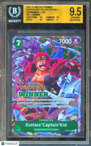 Eustass Captain Kid BGS 9.5