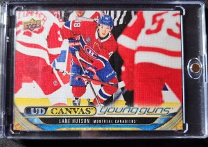 Lane Hutson Young Guns Canvas