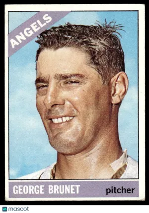 1966 Baseball Card George Brunet #393