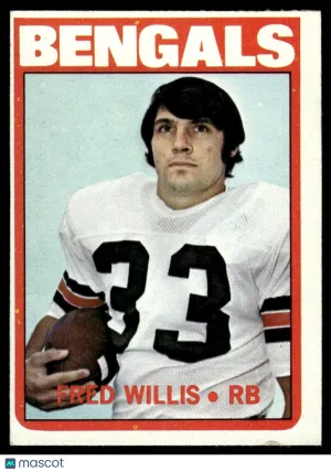 1972 Football Card Fred Willis #99