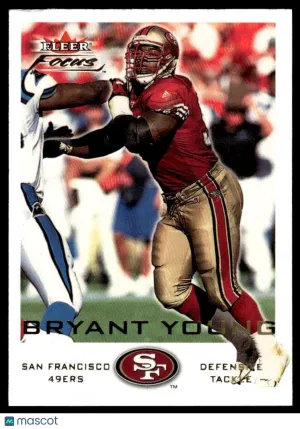 2000 Football Bryant Young #109