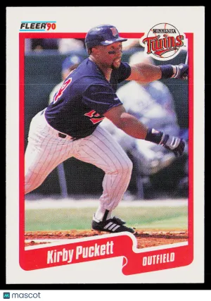 1990 Fleer Kirby Puckett #383