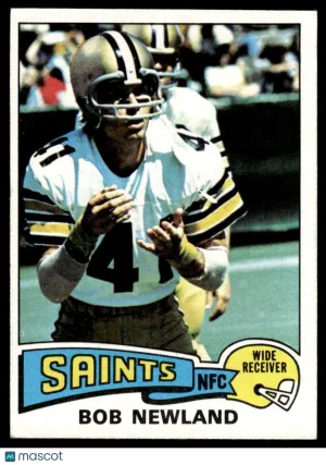 1975 Football Bob Newland #269