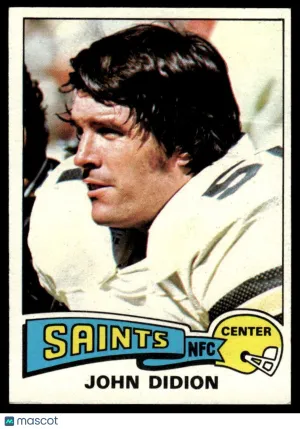 1975 Football John Didion #162