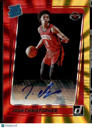 2021 Panini Donruss Choice Josh Christopher #250 Red