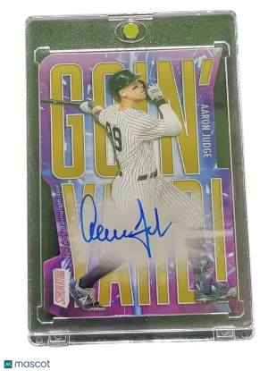 2023 Topps Stadium Club Goin' Yard Aaron Judge #GYA-AJ Purple 1/1