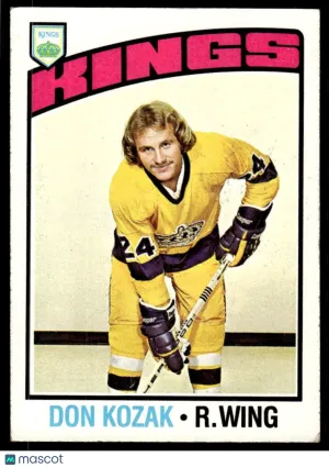 1976 Hockey Card Don Kozak #185
