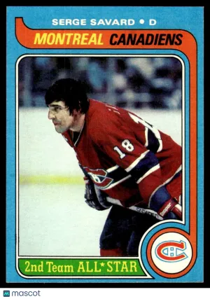 1979 Hockey Card Serge Savard #101